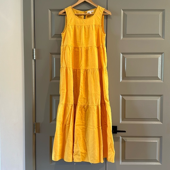 Chelsea & Violet Dresses & Skirts - Chelsea & Violet yellow tiered maxi dress